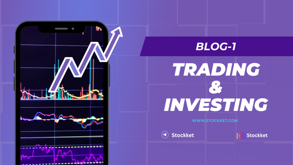 What is trading and investing in the share market